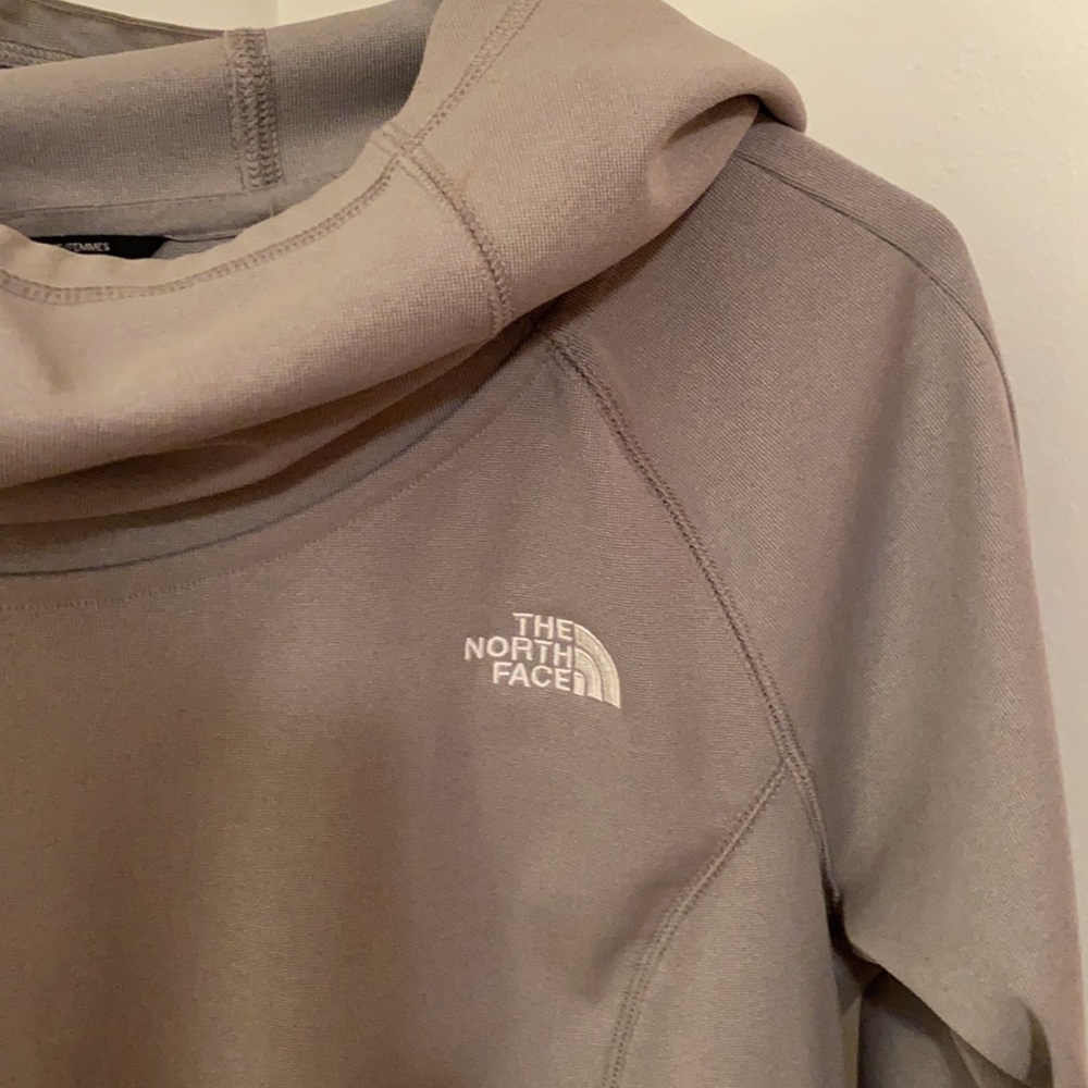 North Face Gray Hoodie